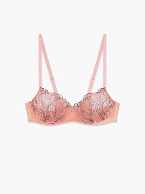 Beneath The Surface Embroidered Unlined Balconette Bra