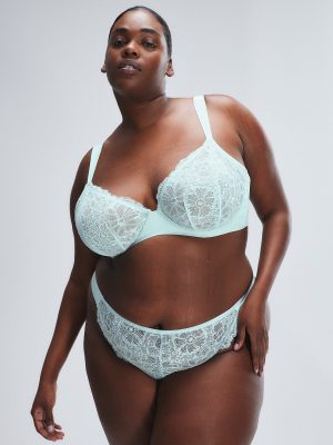 Bold Lace Unlined Plunge Bra