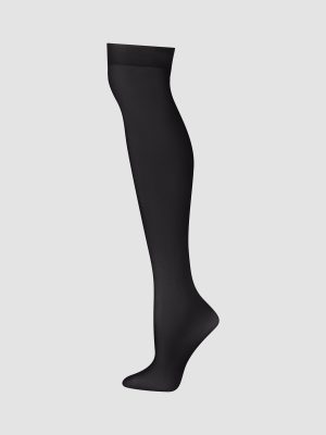 Centre Fold Thigh-High Stay-Up Stockings