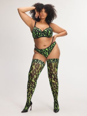 City Kitty Thigh-High Stay-Up Stockings