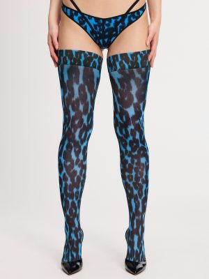 City Kitty Thigh-High Stay-Up Stockings