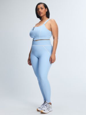 Cool Curves High-Impact Zip-Up Sports Bra