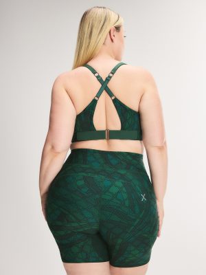 Cool Curves High-Impact Zip-Up Sports Bra