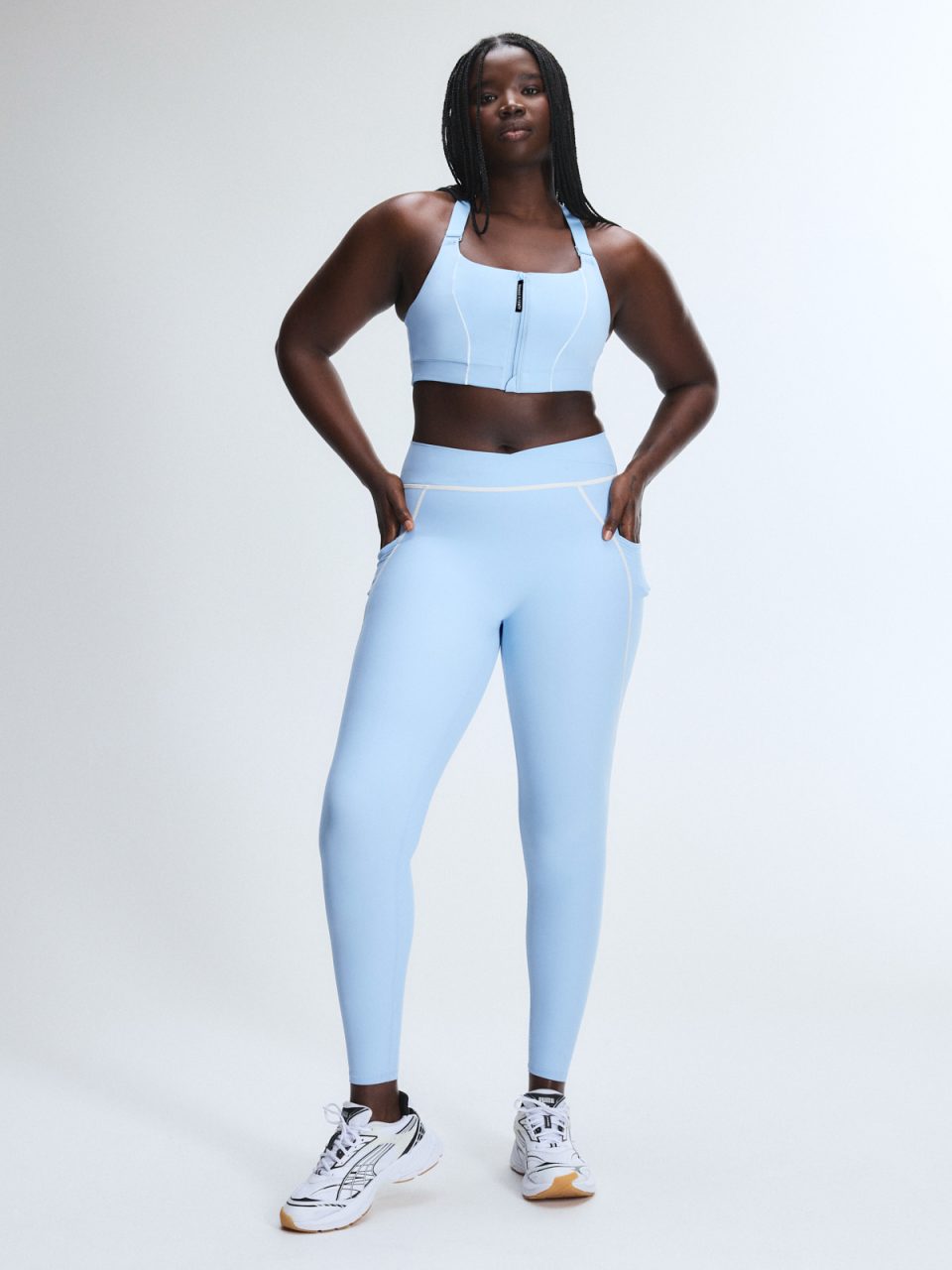 Cool Curves High-Waist No Front Seam Legging