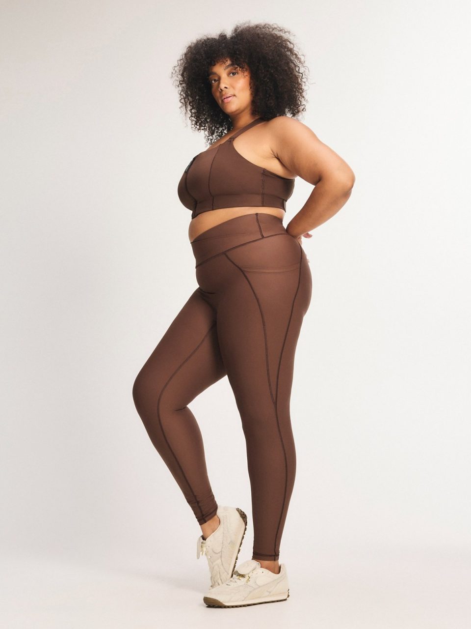 Cool Curves High-Waist No Front Seam Legging
