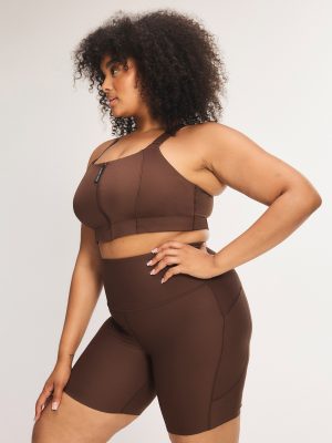 Cool Curves High-Waist Pocket Bike Short