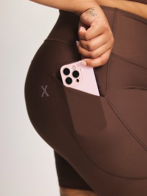 Cool Curves High-Waist Pocket Bike Short