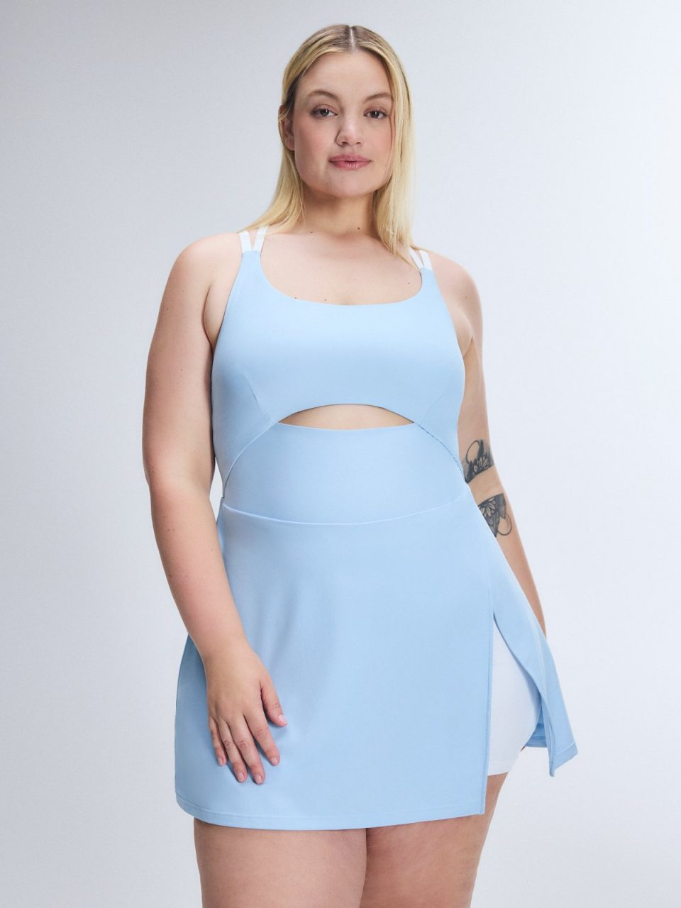 Cool Curves Strappy Back Sport Dress