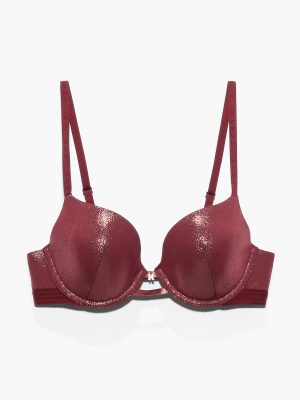 Core Microfiber Metallic T-Shirt Bra