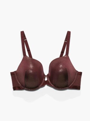 Core Microfiber Metallic T-Shirt Bra