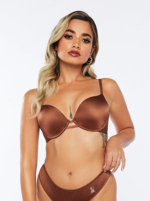 Core Microfiber Metallic T-Shirt Bra