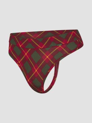 Cotton Essentials Tie-Dye Thong Panty