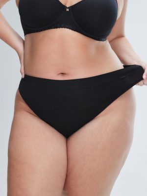 Cotton Essentials Tie-Dye Thong Panty