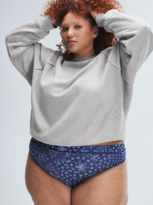 Cotton Essentials Tie-Dye Thong Panty