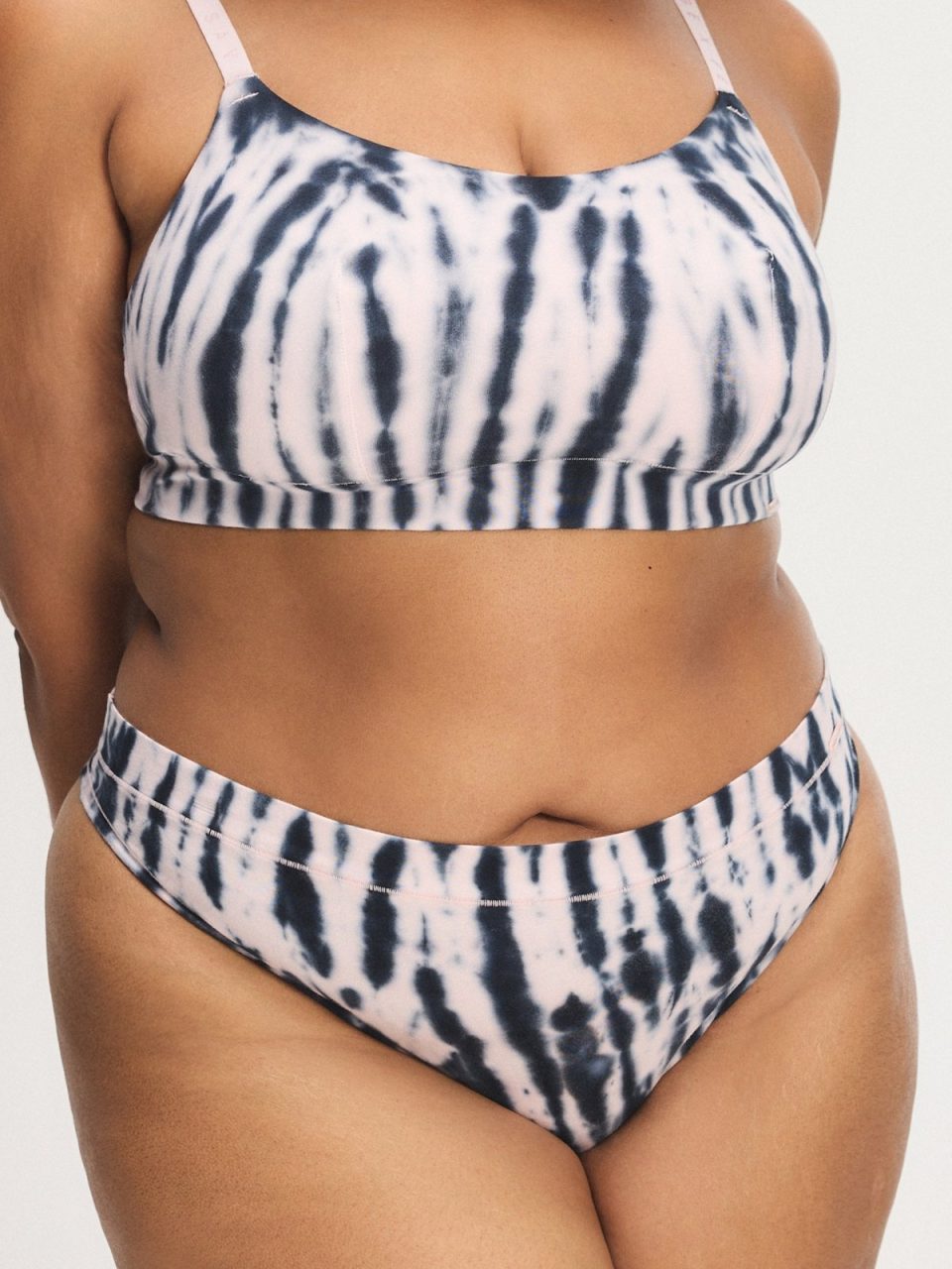 Cotton Essentials Tie-Dye Thong Panty