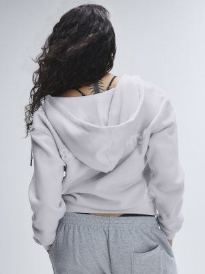 Essential Fleece Logo Graphic Zip-Up Hoodie