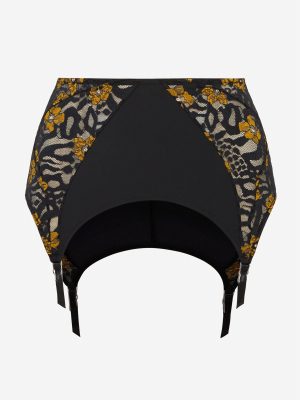 Feline Floral Garter Skirt