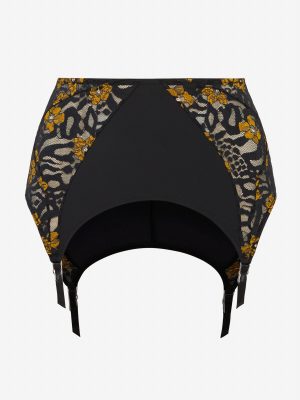 Feline Floral Garter Skirt