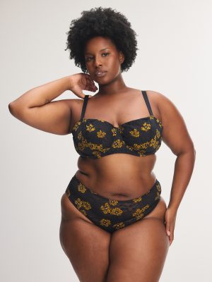 Feline Floral Lace Unlined Balconette Bra