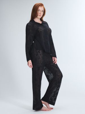 Floral Burnout Sleep Pant