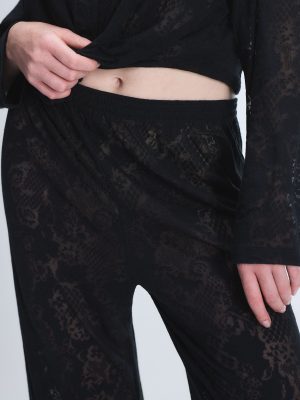 Floral Burnout Sleep Pant