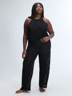 Floral Burnout Sleep Pant