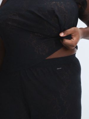 Floral Burnout Sleep Pant