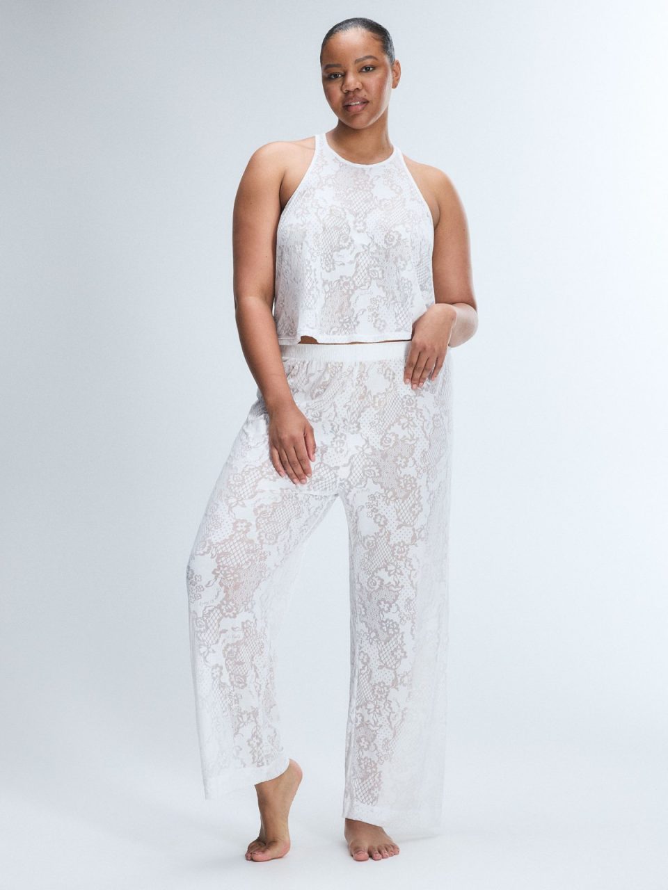 Floral Burnout Sleep Pant