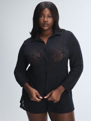 Floral Burnout Sleep Short