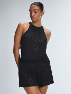 Floral Burnout Sleep Twist Tank