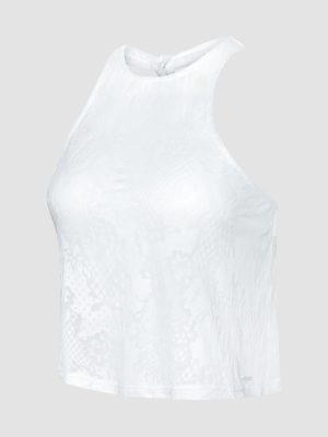 Floral Burnout Sleep Twist Tank