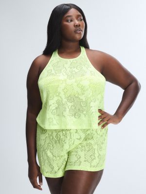 Floral Burnout Sleep Twist Tank