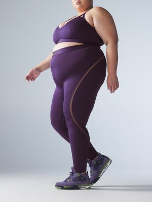 Flow High-Waist Trimmed Legging