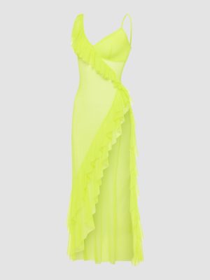 For The Frills Maxi Slip