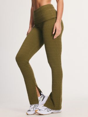 Frame Work Jacquard Slit Legging