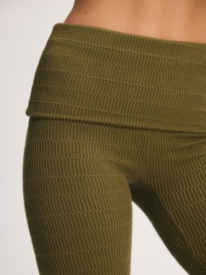 Frame Work Jacquard Slit Legging