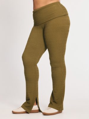 Frame Work Jacquard Slit Legging