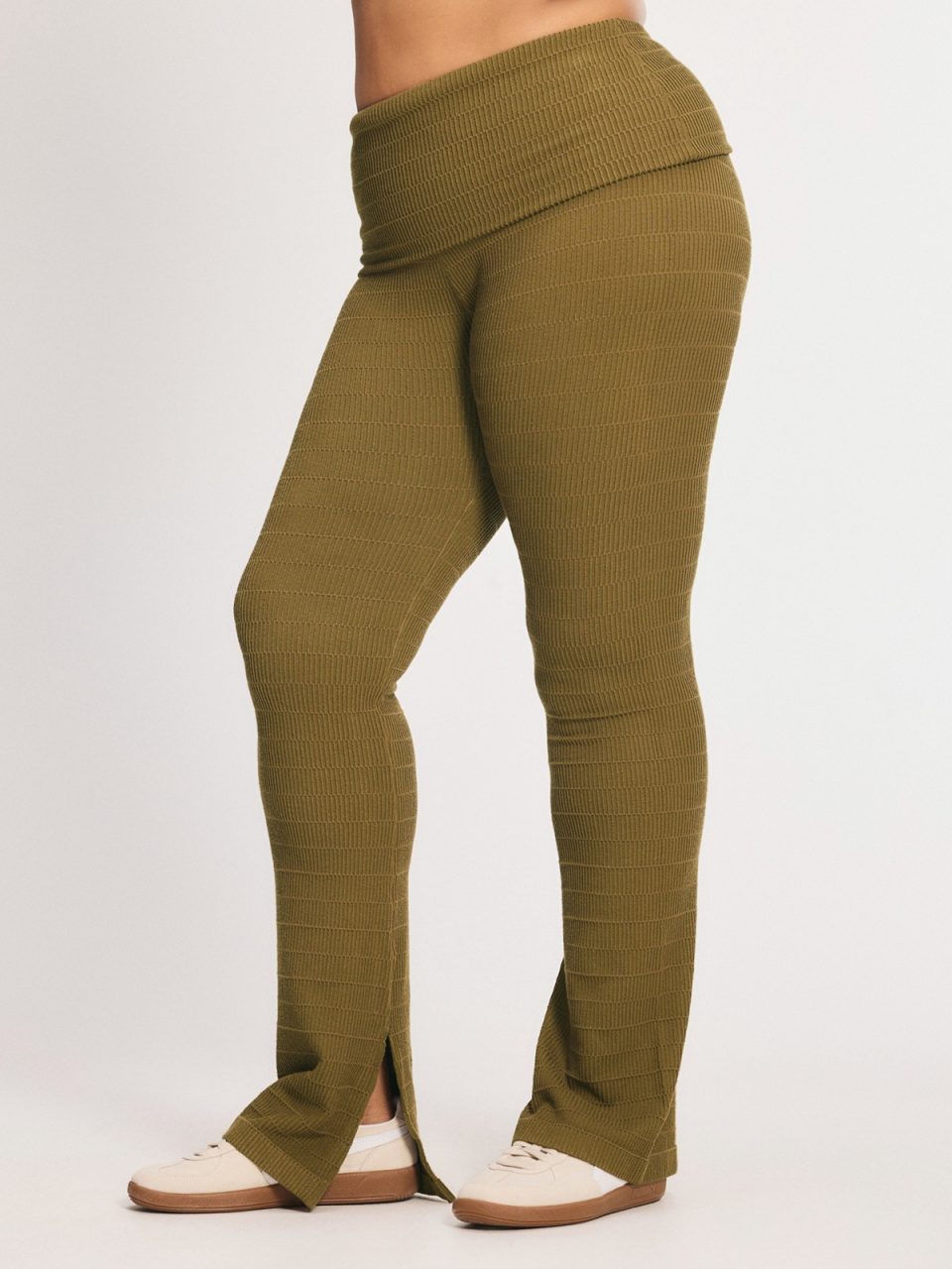 Frame Work Jacquard Slit Legging