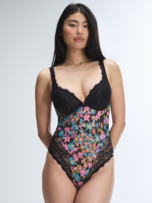 Hopelace Romantic Plunge Underwire Teddy