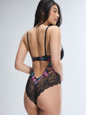 Hopelace Romantic Plunge Underwire Teddy