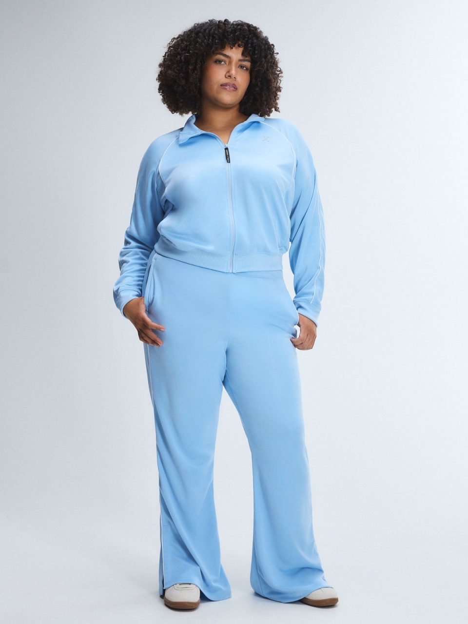 Hot Track Piped Flare Pant