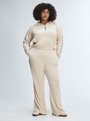 Hot Track Piped Flare Pant