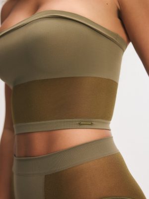 In The Spotlight Sheer Unlined Bandeau Bralette