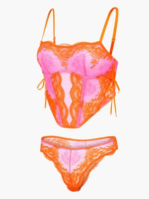 Lacestruck Bustier 2-Piece Set