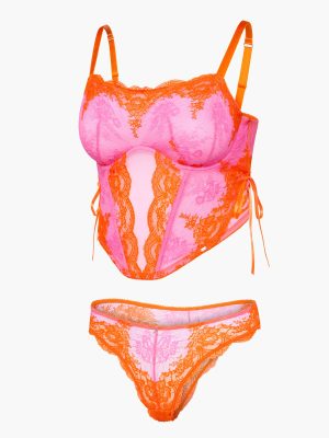 Lacestruck Bustier 2-Piece Set