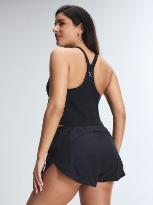 Lit Luster Crop Shelf Bra Tank