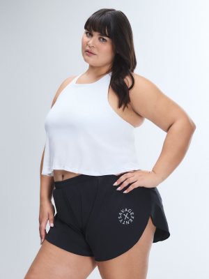 Lit Luster Crop Shelf Bra Tank