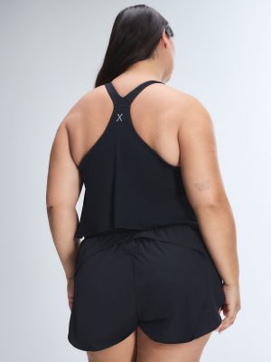 Lit Luster Crop Shelf Bra Tank