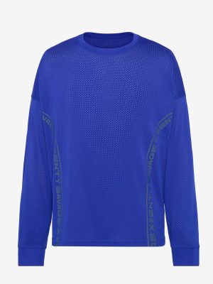Mesh Long-Sleeve Top