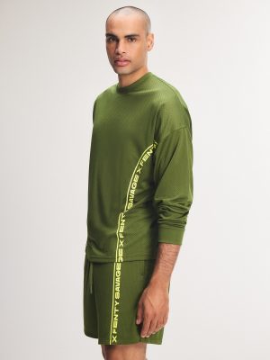 Mesh Long-Sleeve Top